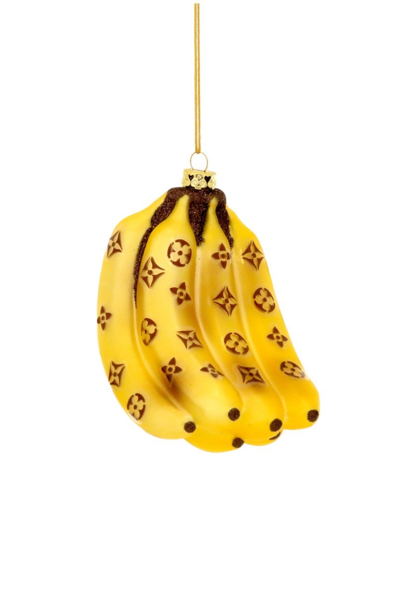 4.5" Fashionable Banana Ornament - Holiday Warehouse