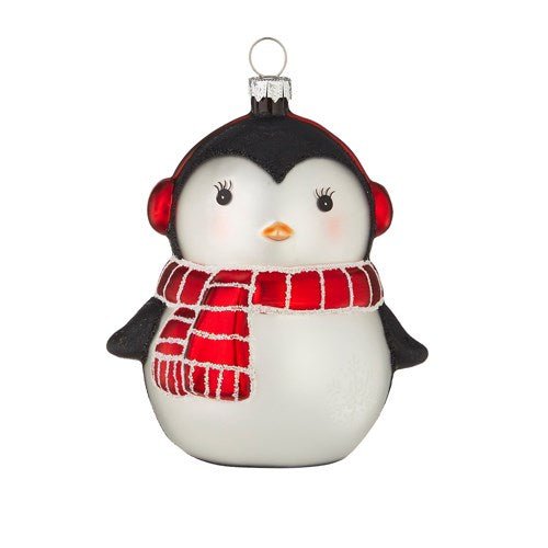 4.5" Penguin Ornament - Holiday Warehouse