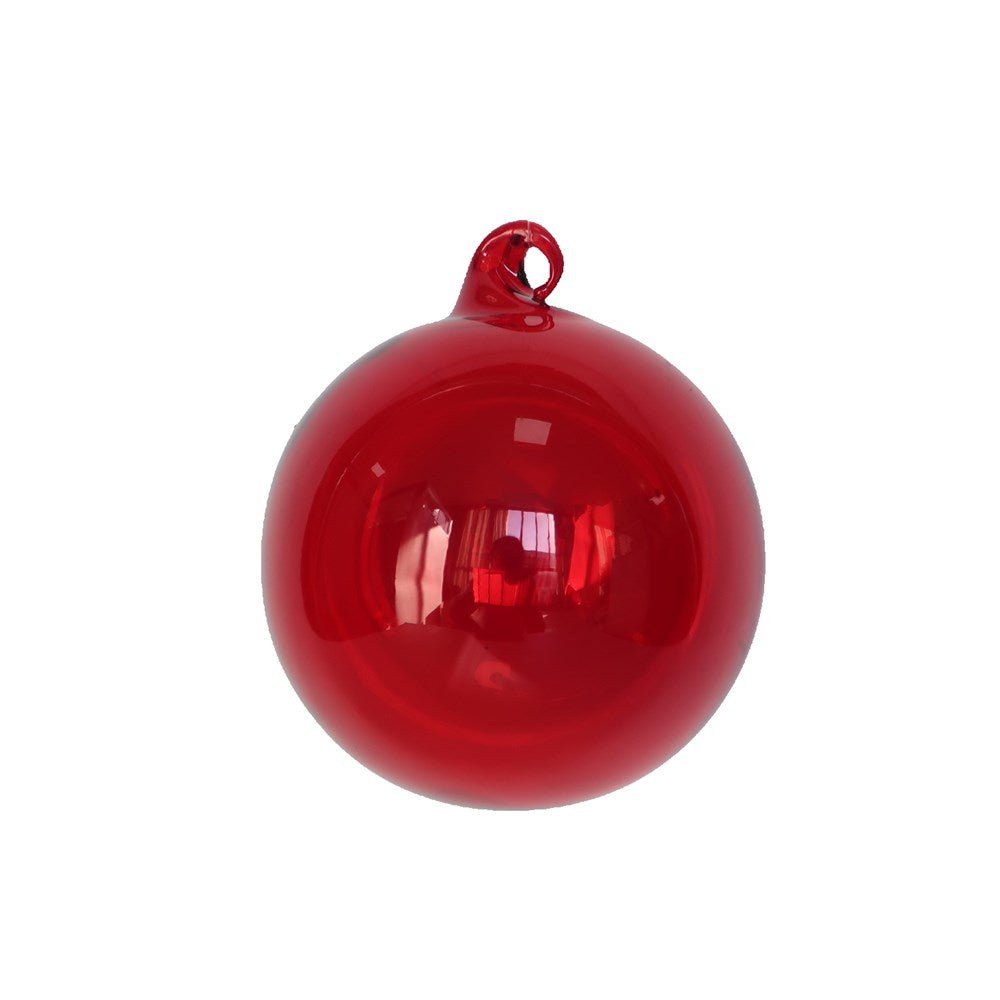 5" Crystalline Glass Ornament - Holiday Warehouse
