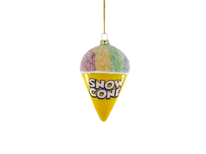 5" Snow Cone Ornament - Holiday Warehouse