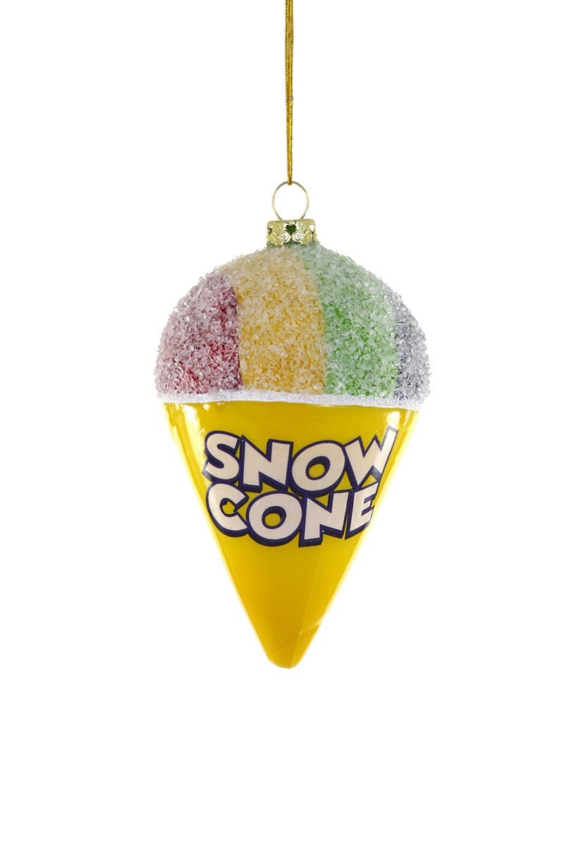 5" Snow Cone Ornament - Holiday Warehouse