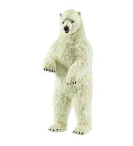 50" Life Size Polar Bear - Holiday Warehouse