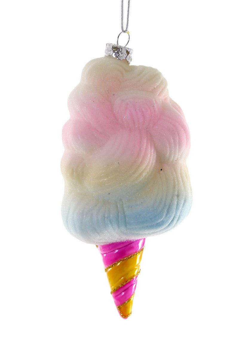 5.25" Cotton Candy Ornament - Holiday Warehouse
