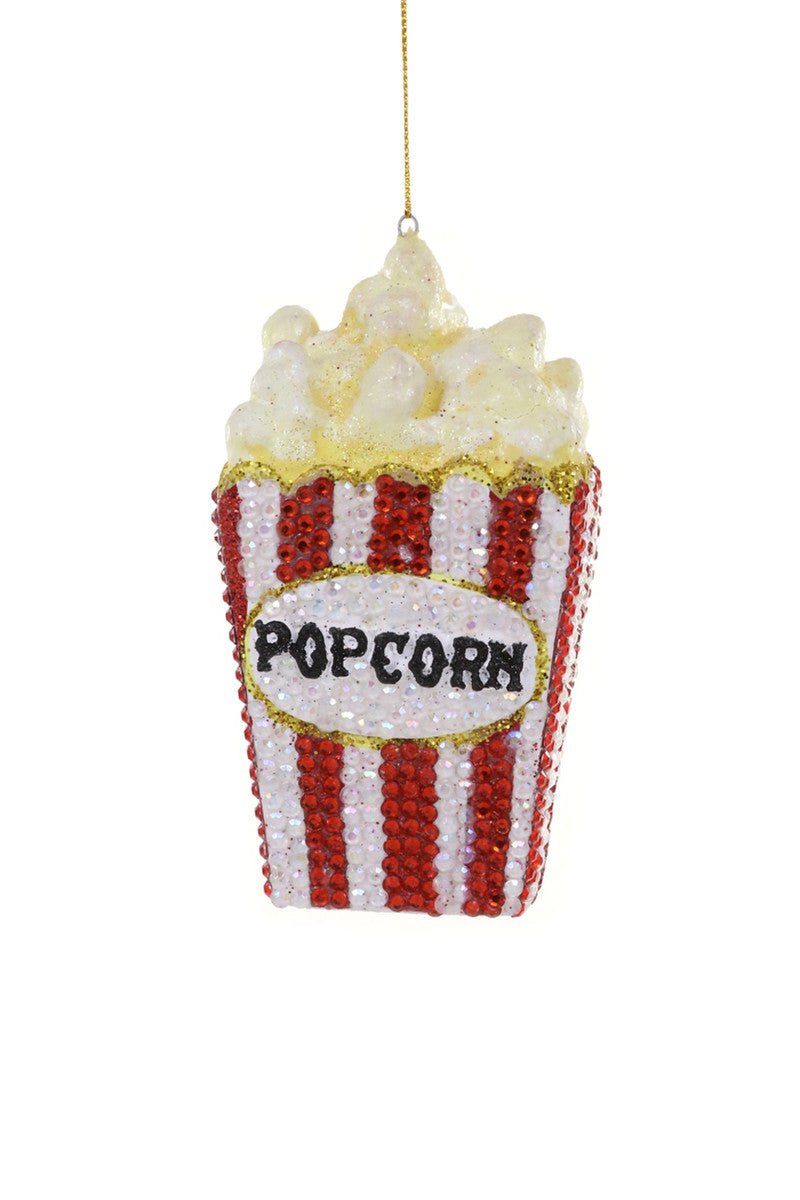 5.5" Jeweled Popcorn Ornament - Holiday Warehouse