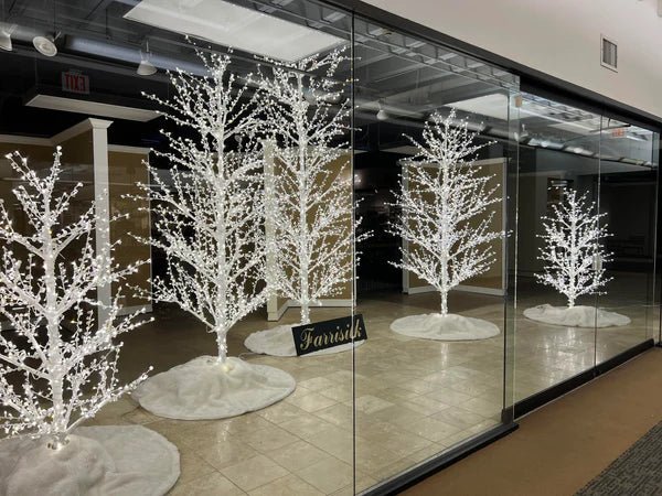 6' Crystal LED Christmas Tree Warm White - Holiday Warehouse