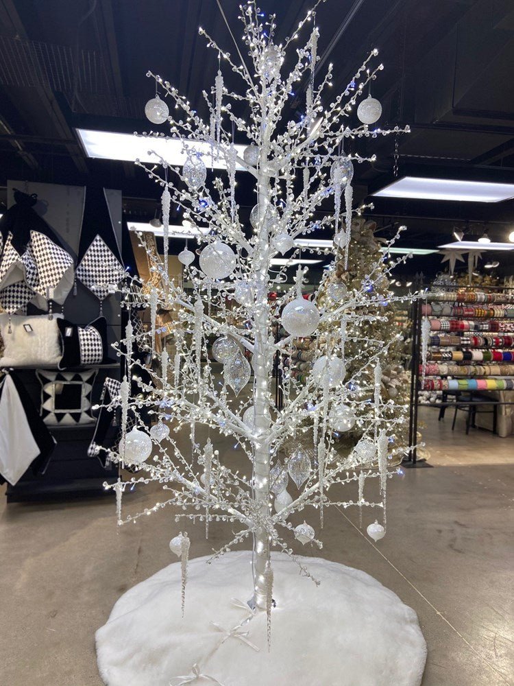 6' Crystal LED Christmas Tree Warm White - Holiday Warehouse