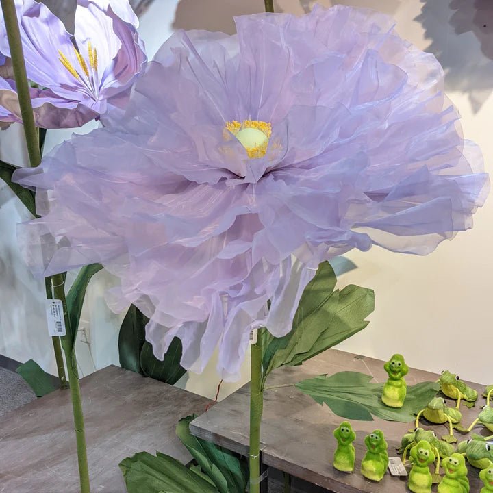 6' Light Purple Giant Kinetic Lace Poppy - Holiday Warehouse