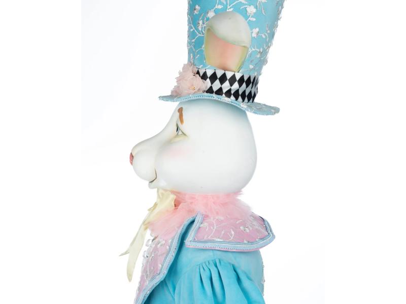 64.5" White Rabbit Life Size Doll - Holiday Warehouse