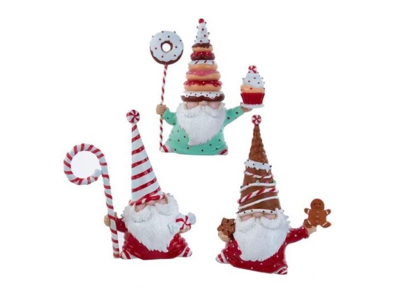 7" Jolly Jingles Gnome Table Pieces - Holiday Warehouse