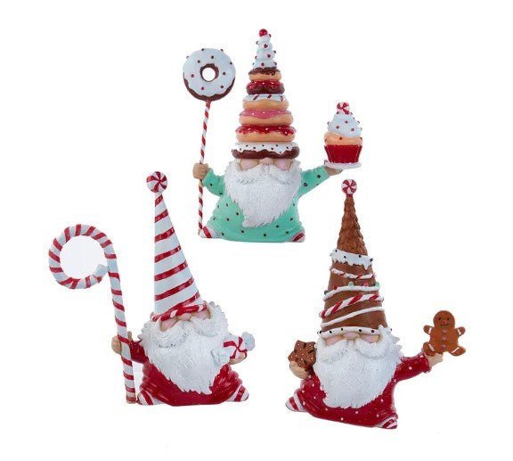 7" Jolly Jingles Gnome Table Pieces - Holiday Warehouse
