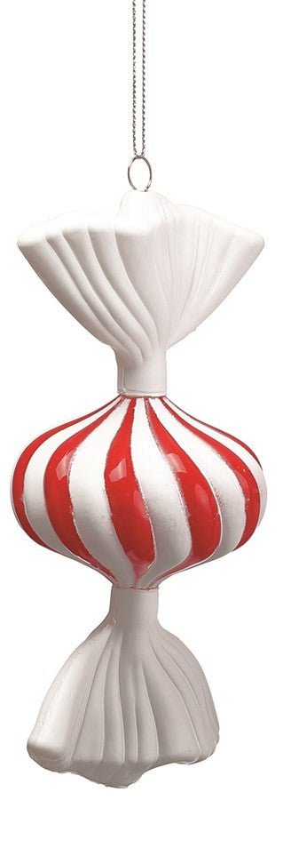 7" Peppermint Candy Ornament - Holiday Warehouse