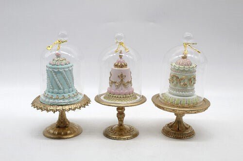 7.5" Cakes in Cloche - Holiday Warehouse