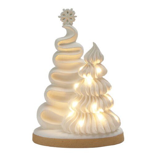 9" LED Frosting Trees - Holiday Warehouse