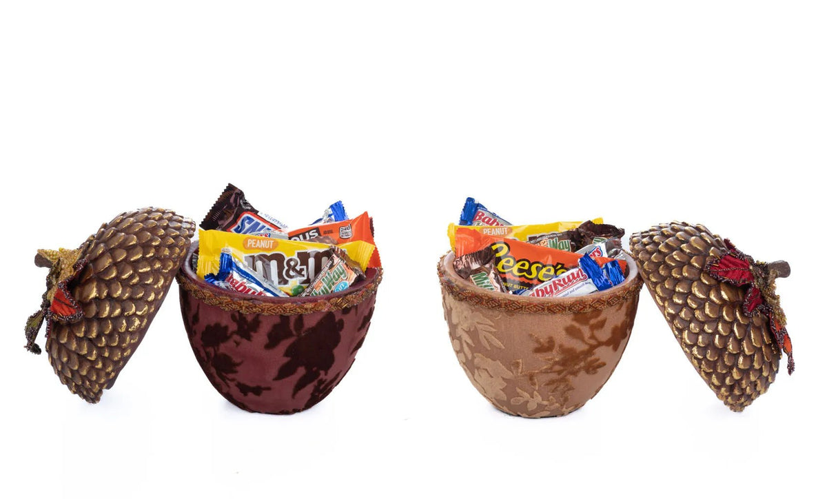 Acorn Containers Assortment Set of 2 - Holiday Warehouse