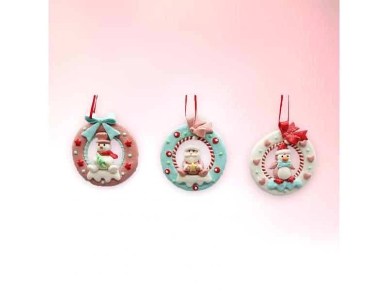 Candy Character Ornaments 6pc - Holiday Warehouse