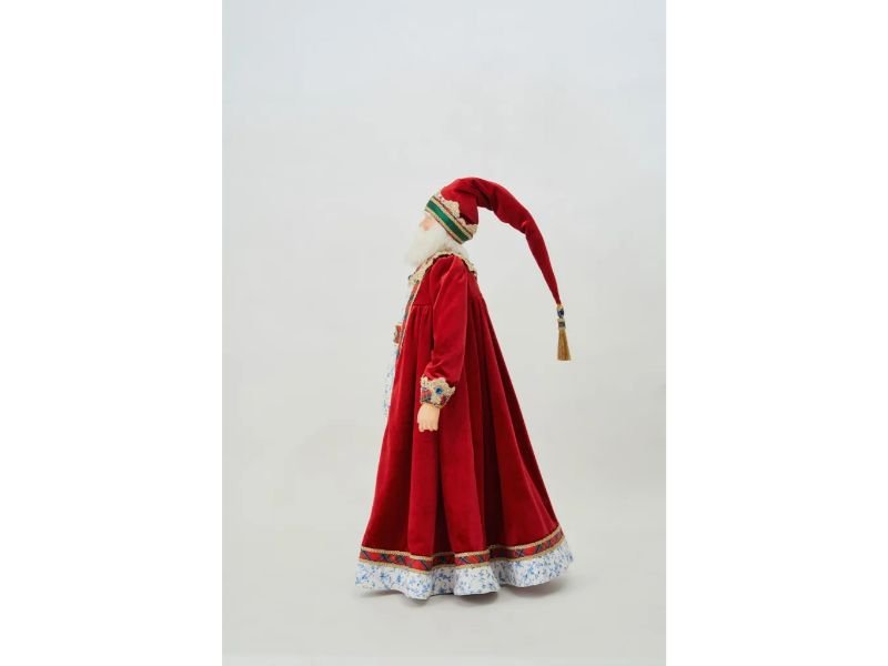 Chinoiserie Santa Doll - Holiday Warehouse