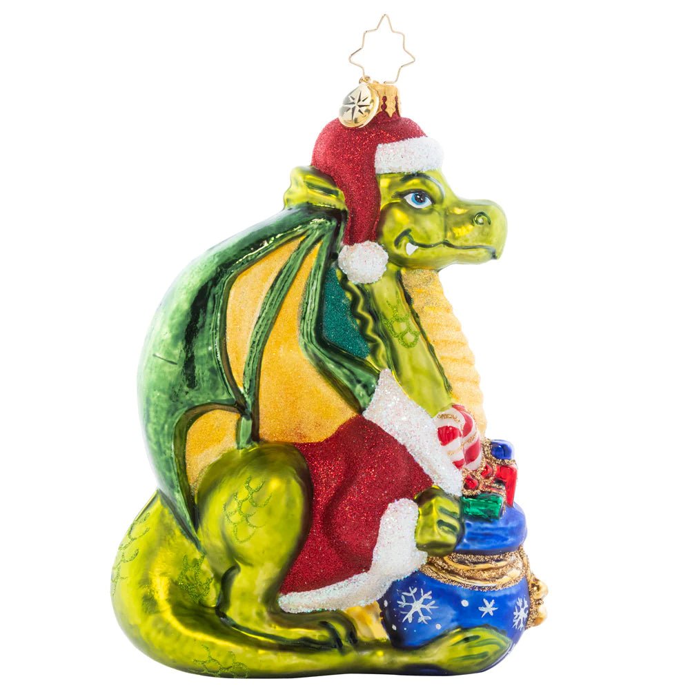 Christopher Radko "Fire-Breathing Friend" Ornament - Holiday Warehouse