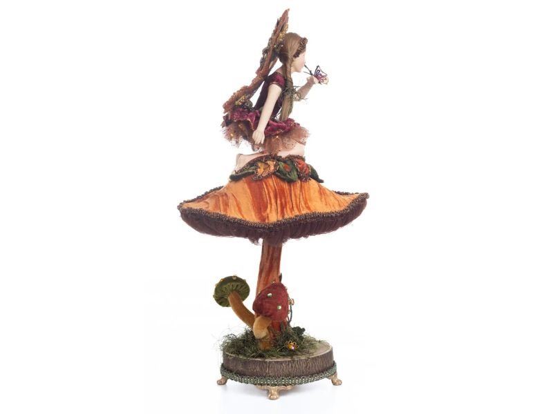Fairy on Mushroom Figure - Holiday Warehouse
