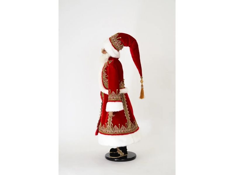 Father Christmas Trimmings (POC) Doll - Holiday Warehouse
