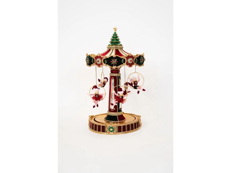 Five Golden Rings Carousel - Holiday Warehouse