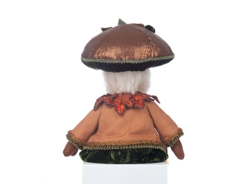 Harvest Mushroom Hat Ledge Sitter - Holiday Warehouse