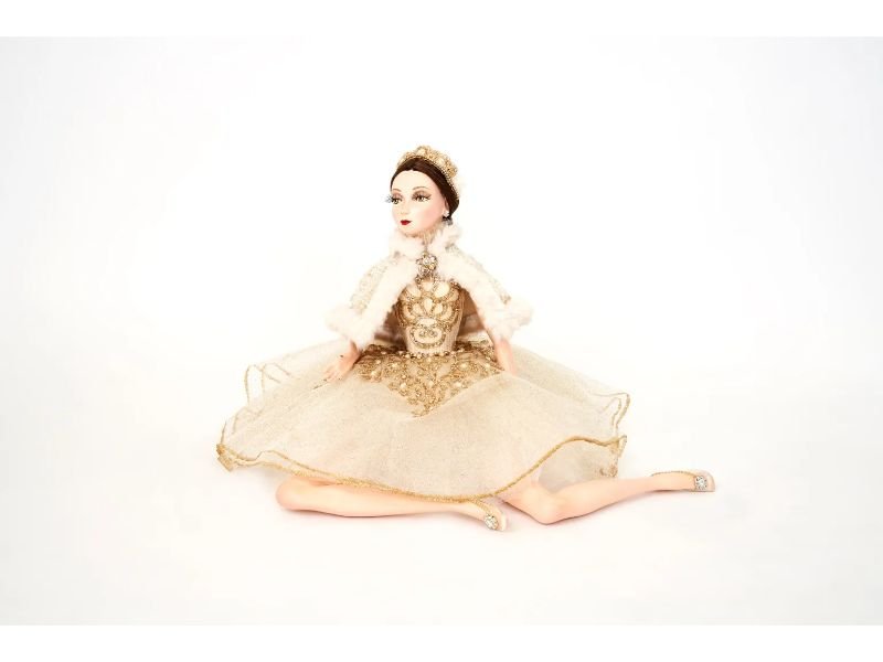 Joy Sitting Ballerina Doll - Holiday Warehouse