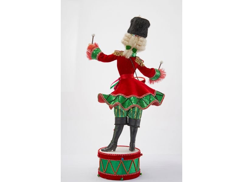 Nutcracker Standing On Drum 27" - Holiday Warehouse