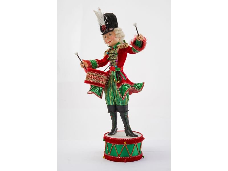 Nutcracker Standing On Drum 27" - Holiday Warehouse