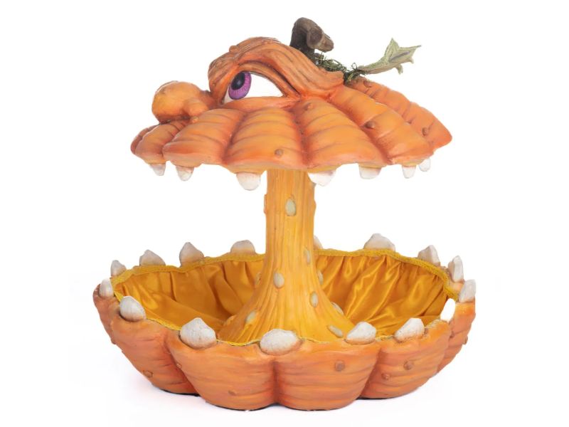 Oh My Gourd Pumpkin Candy Bowl - Holiday Warehouse