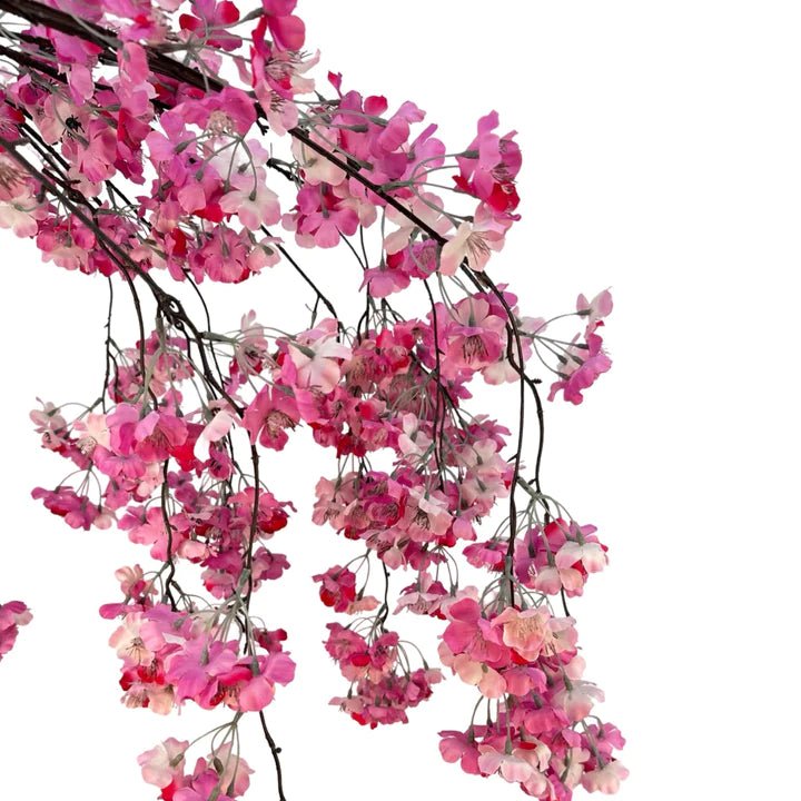 Pink Hanging Cherry Tree Branch (10pcs) - Holiday Warehouse