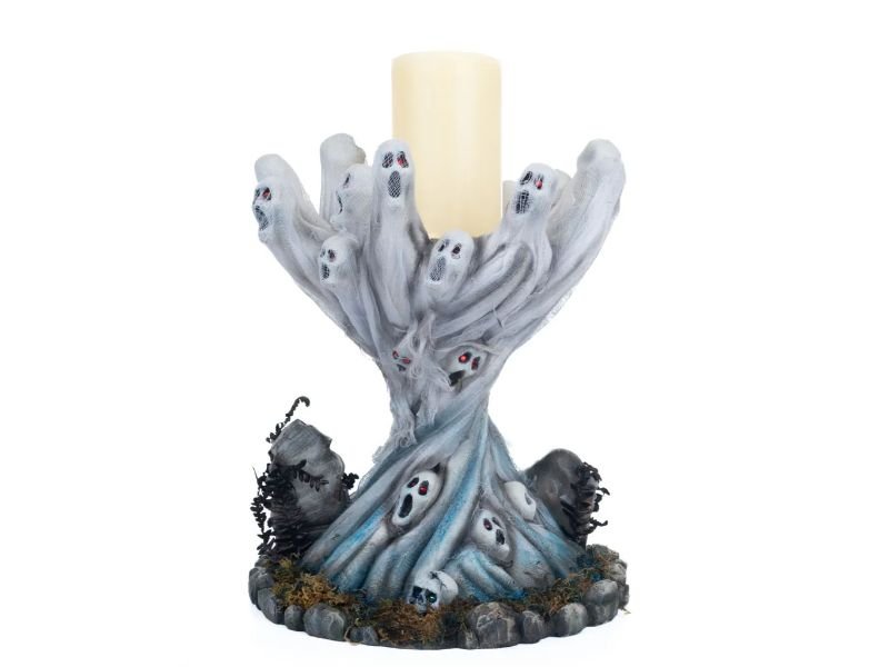 Seers and Takers Lost Souls Pillar Candle Holder - Holiday Warehouse